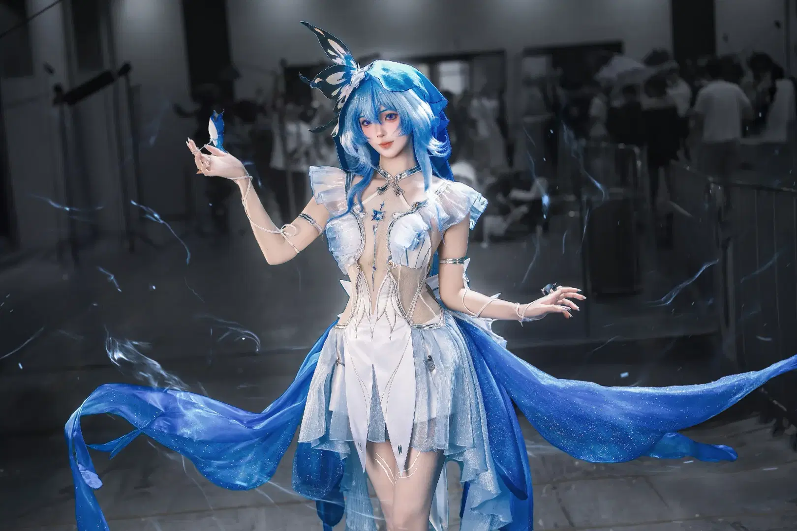 【守岸人cos】鸣潮海岸的蓝色守望者 - 江羑（to签限粉） - 第5张