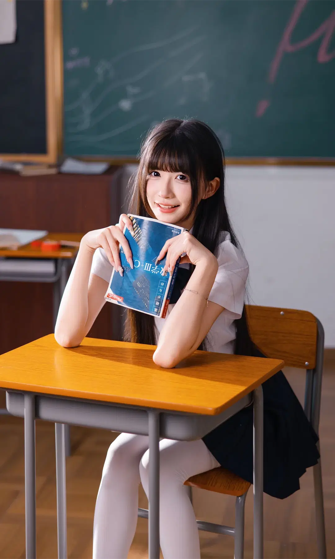 Back to School Days: The JK Uniform Girl in the Classroom by Fe - Image 2