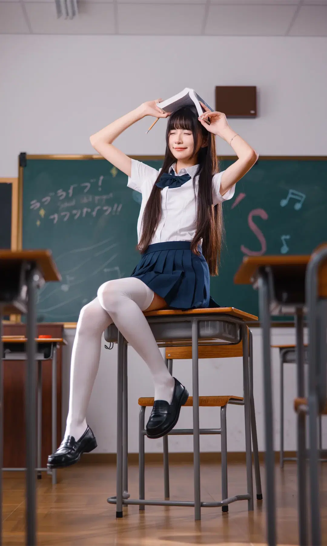 Back to School Days: The JK Uniform Girl in the Classroom by Fe - Image 7