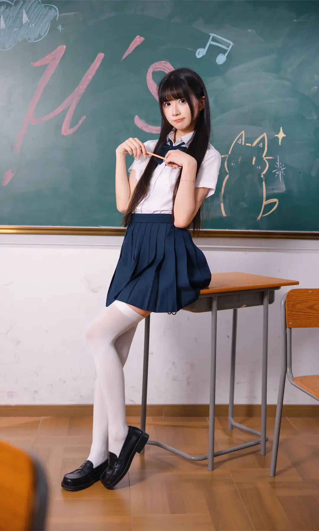 Back to School Days: The JK Uniform Girl in the Classroom by Fe - Image 8