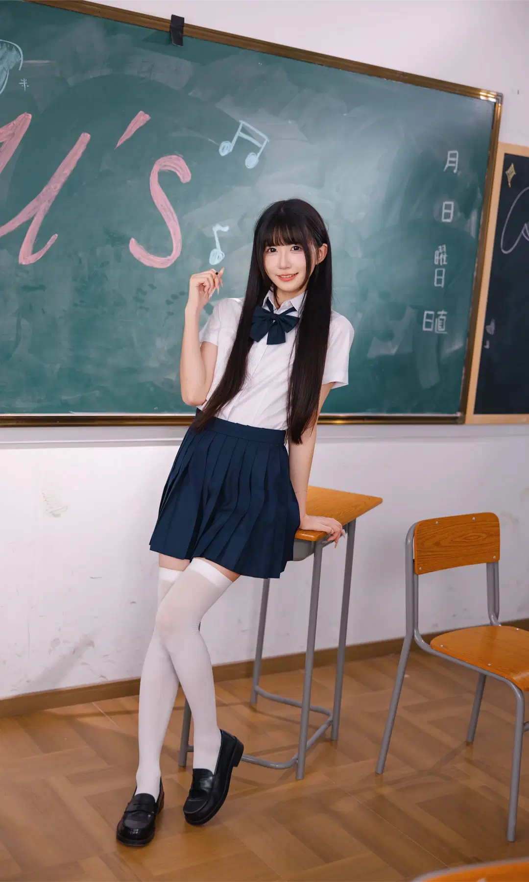 Back to School Days: The JK Uniform Girl in the Classroom by Fe - Image 9