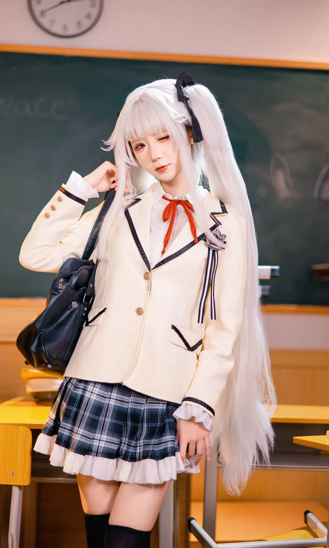 【篝之雾枝cos】美少女万华镜 教室里的校服时光 - Fe - 第11张