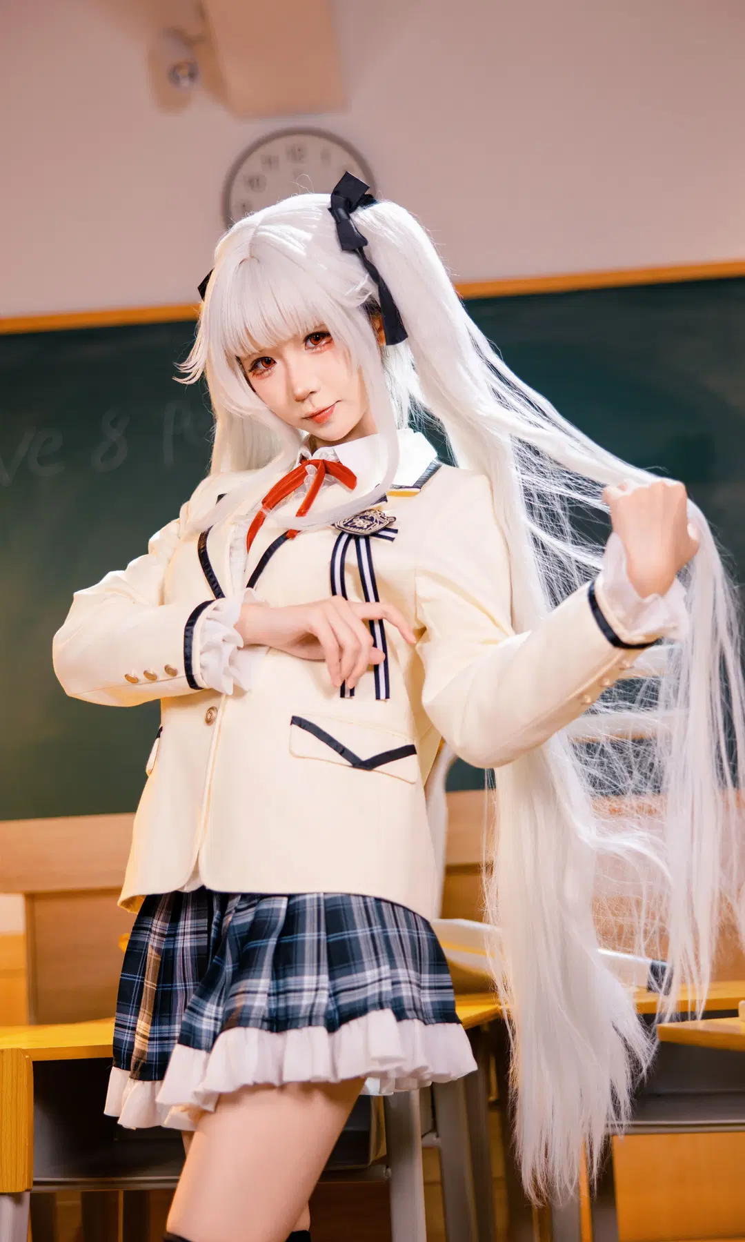 【篝之雾枝cos】美少女万华镜 教室里的校服时光 - Fe - 第8张