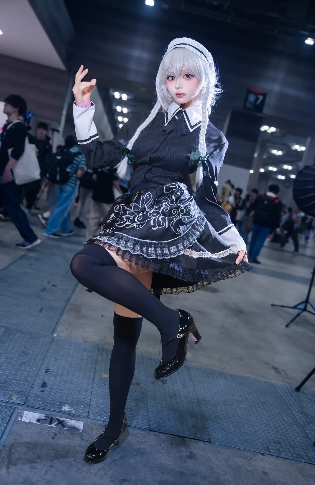 东方Project, 十六夜咲夜cos, 黑丝, 女仆cos, 秋例大祭
