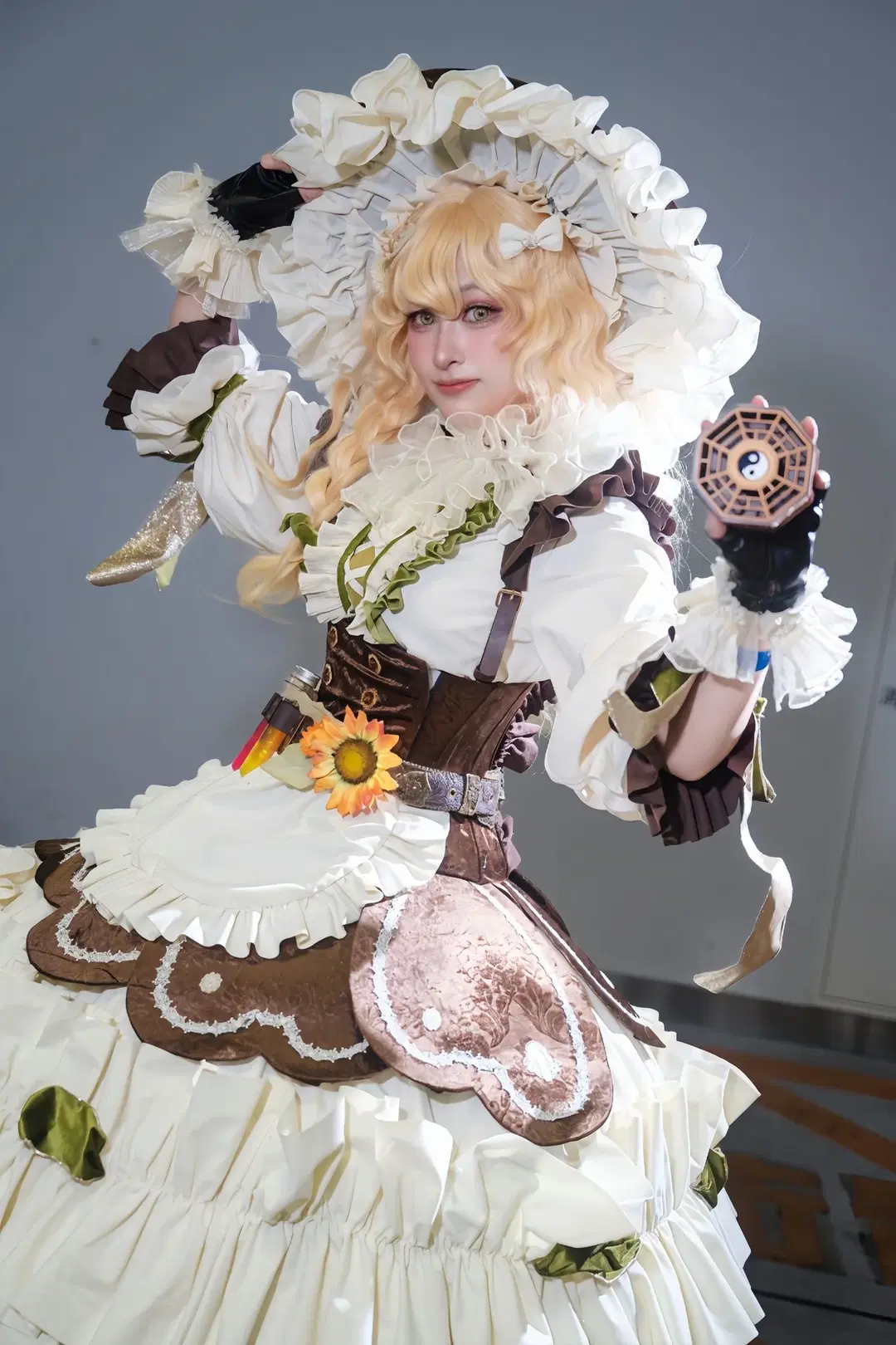 【雾雨魔理沙cos】东方project秋例大祭，携旧灯与扫帚的向日葵田园魔女 - 牛牛是牛牛 - 第2张