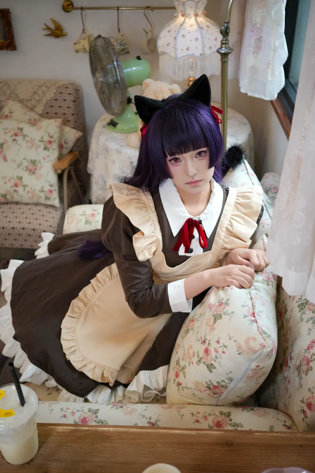 【五更瑠璃 コスプレ】『俺の妹がこんなに可愛いわけがない』猫耳メイド姿の記録 - umineko - 3枚目