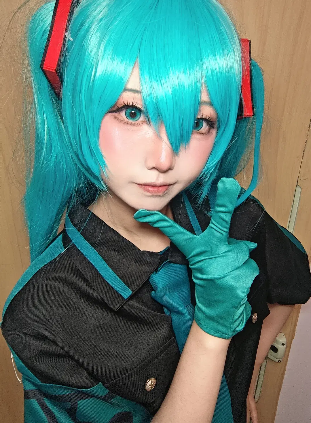 cosplay, 二次元少女, 漫展返图, 双马尾, 制服cos