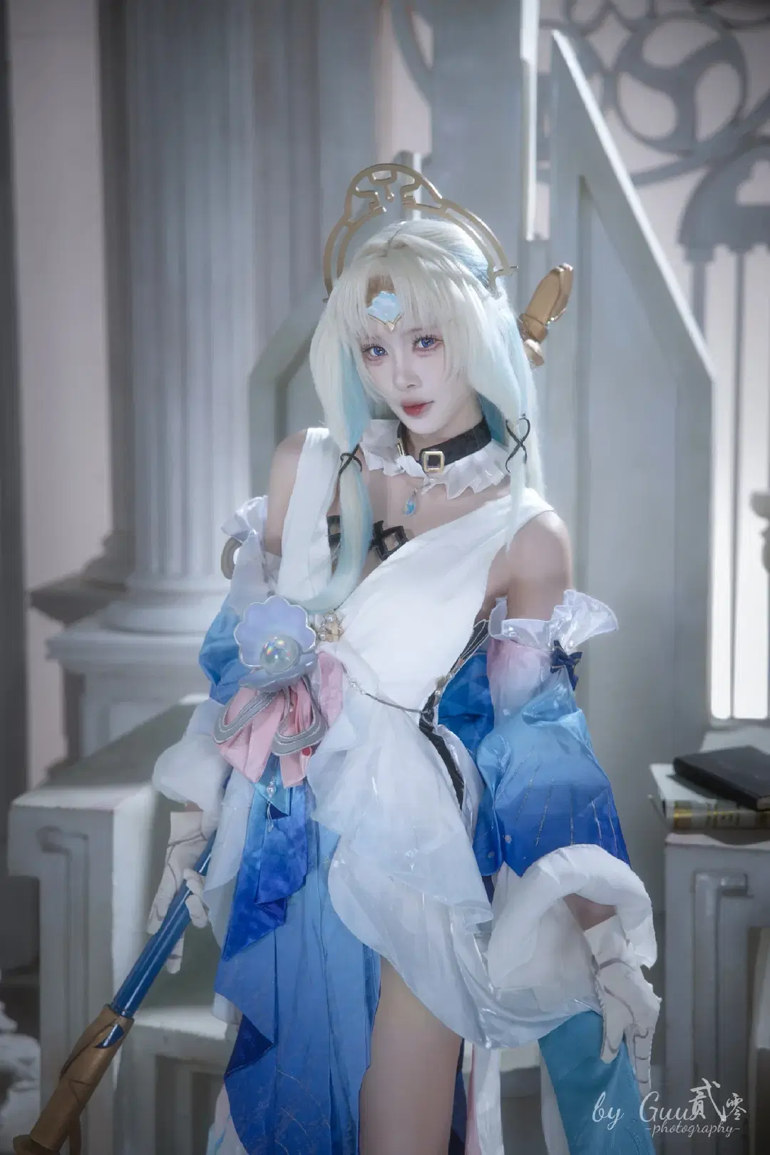 【真珠大人cos】崩壞星穹鐵道白色殿堂的華麗邂逅 - Guu贰零 - 第2張