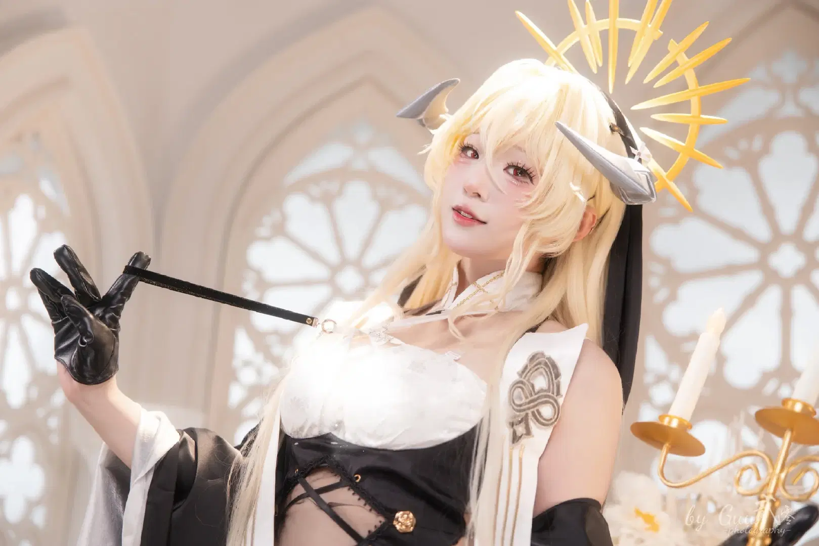 [Implacable cosplay] Azur Lane nun look: Presentation of dark aesthetics by Guu贰零 - Image 4