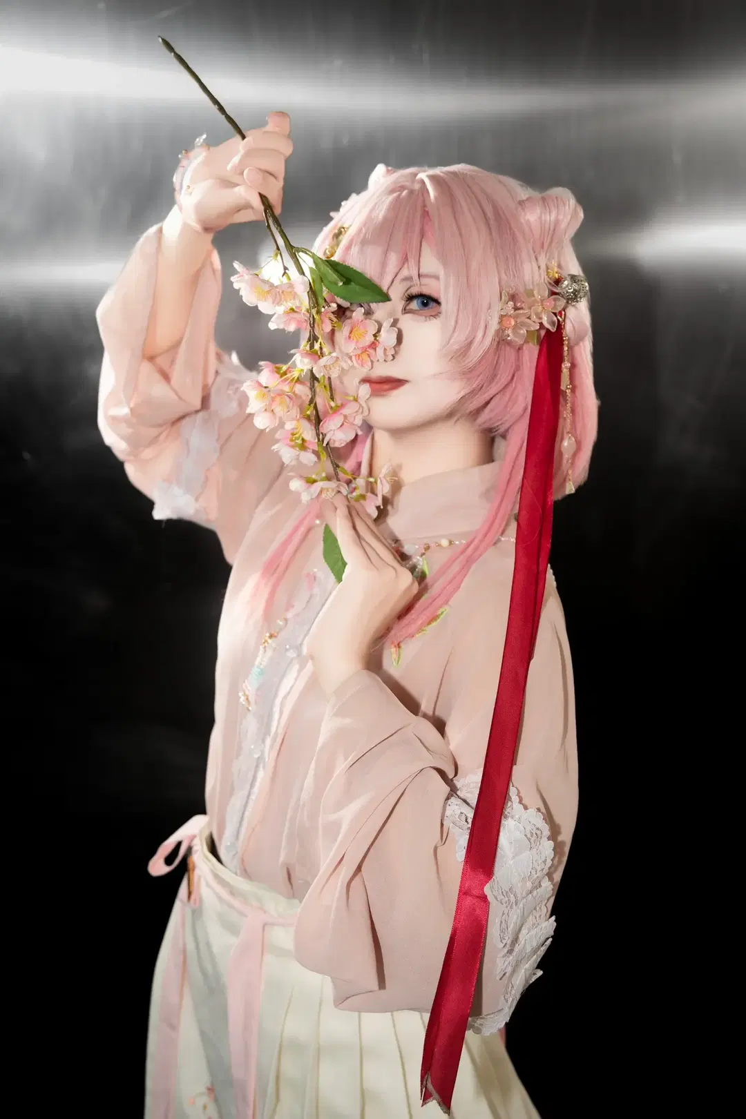【三月七cos】星穹铁道里的粉色元气少女 - NightDiva - 第12张