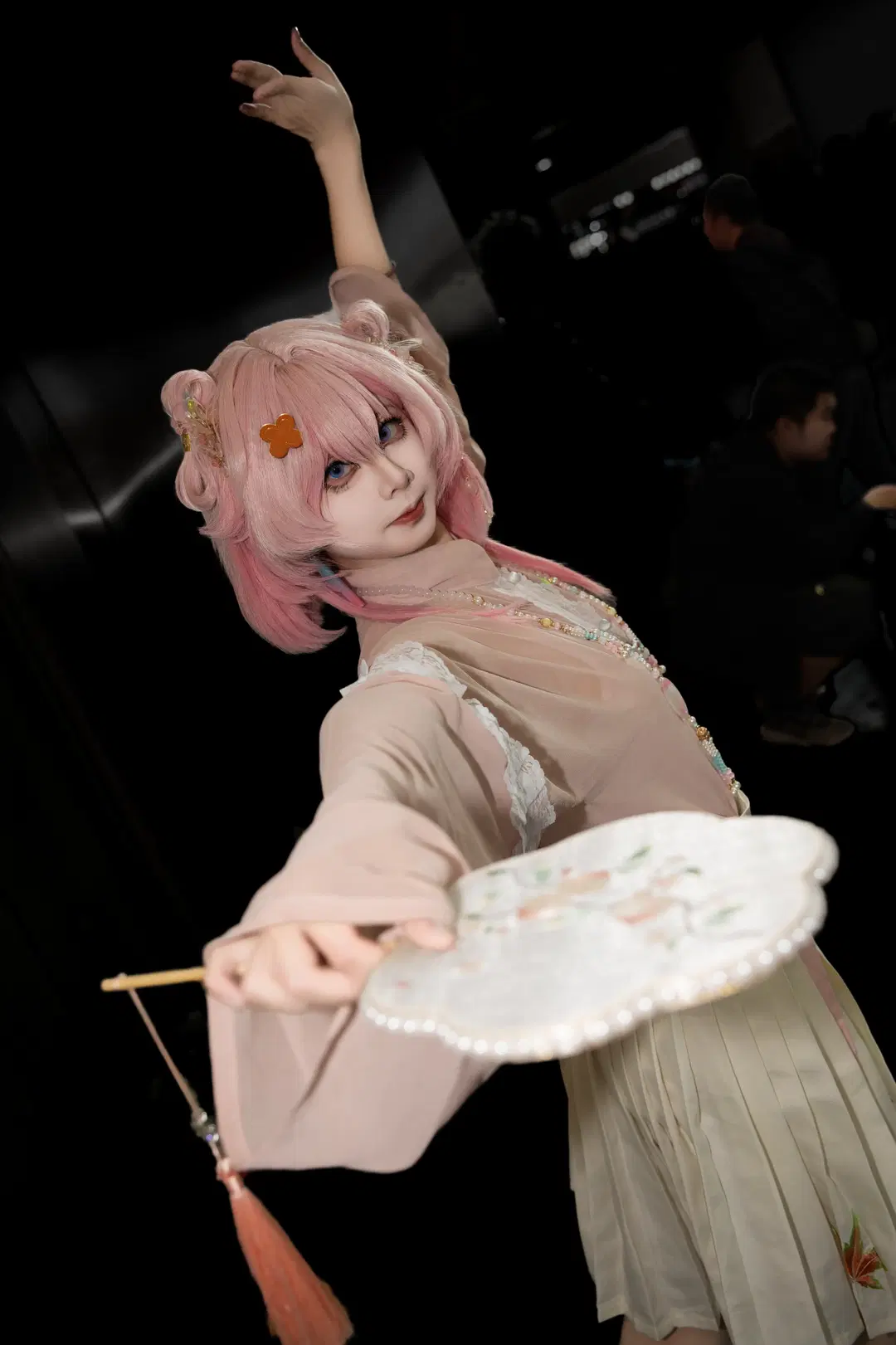 【三月七cos】星穹铁道里的粉色元气少女 - NightDiva - 第14张