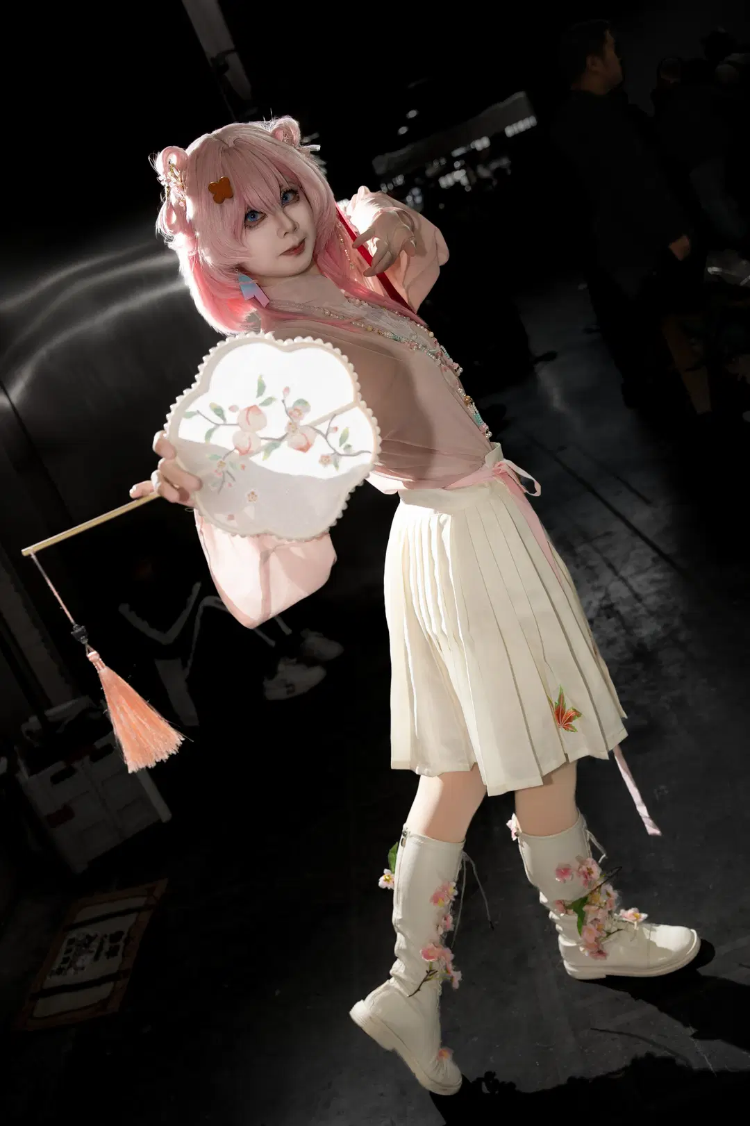 【三月七cos】星穹铁道里的粉色元气少女 - NightDiva - 第16张