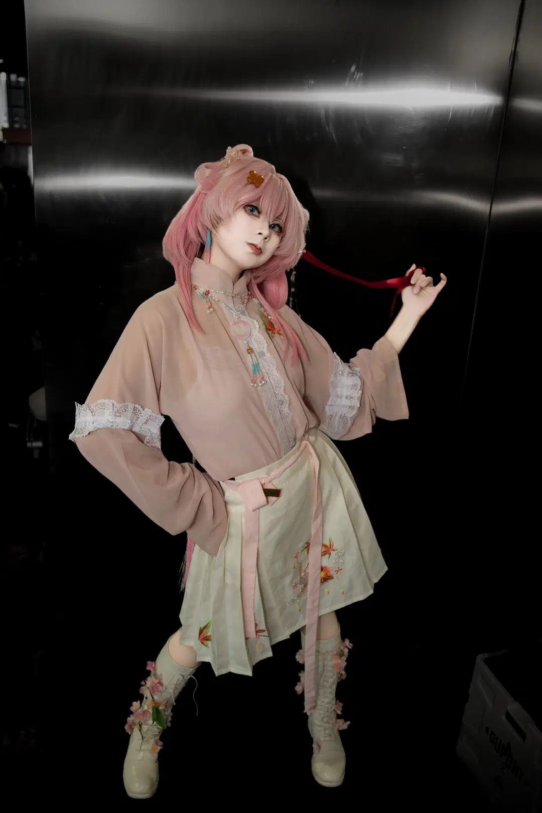 【三月七cos】星穹铁道里的粉色元气少女