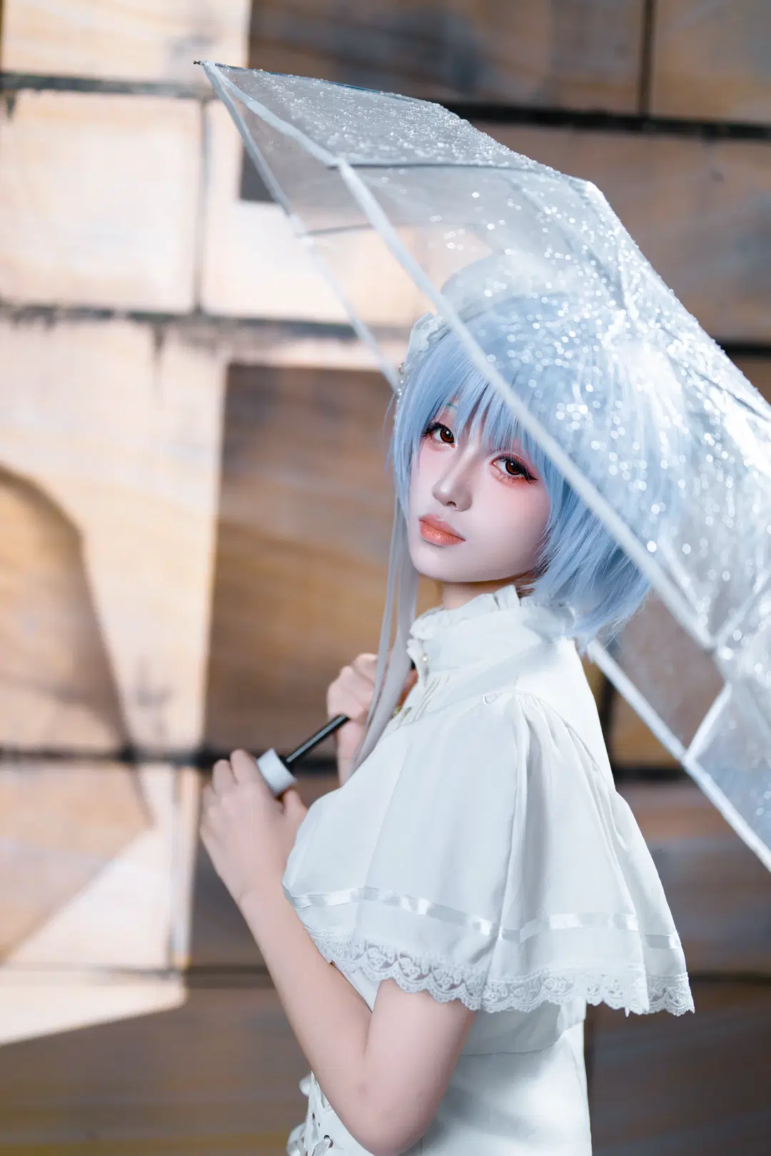 [Rei Ayanami cosplay] Neon Genesis Evangelion pure white private photoshoot by NightDiva - Image 6