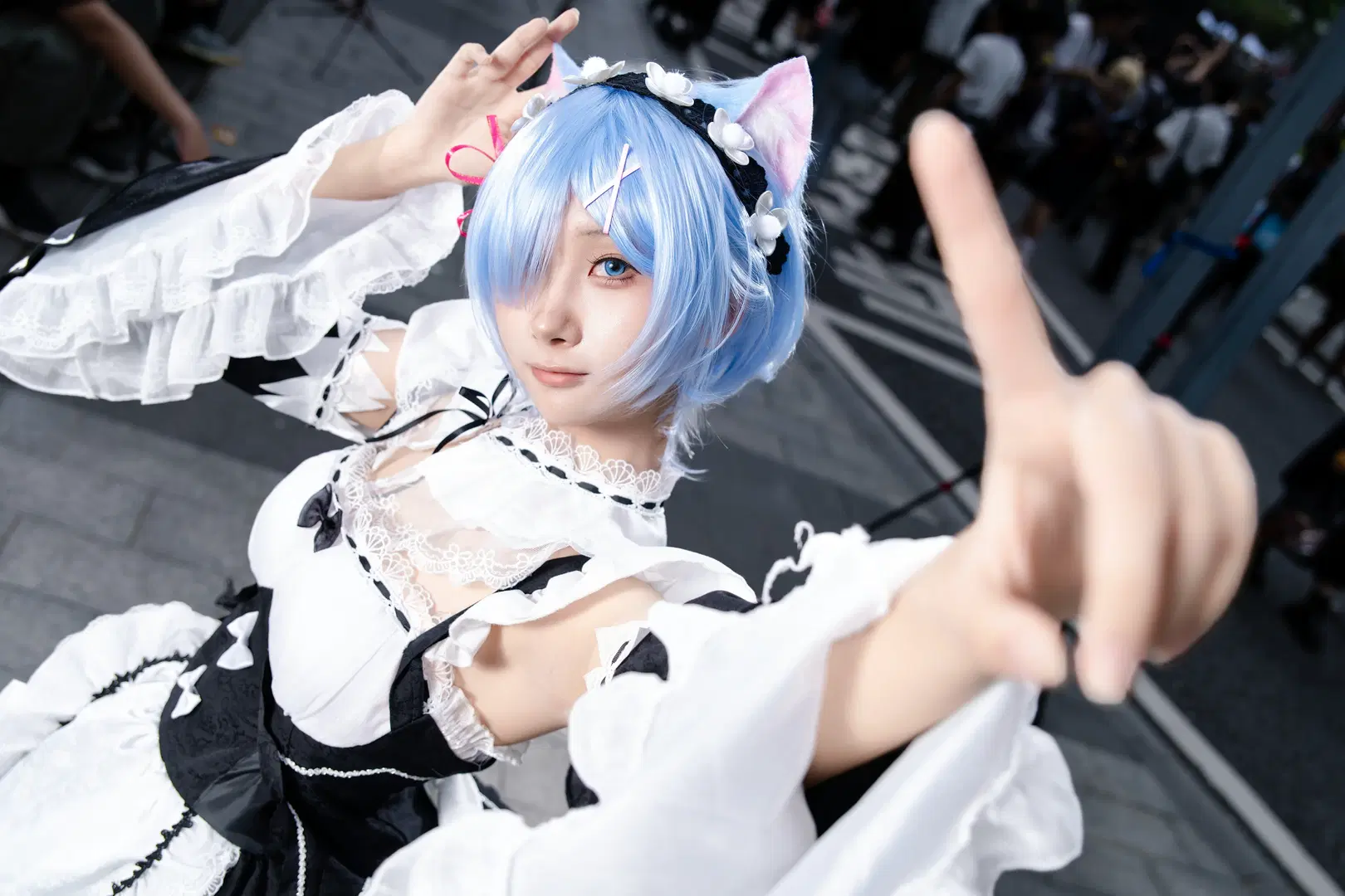 [Rem cosplay] China International Comics Festival on-site record of the cat maid styling by NightDiva - Image 2
