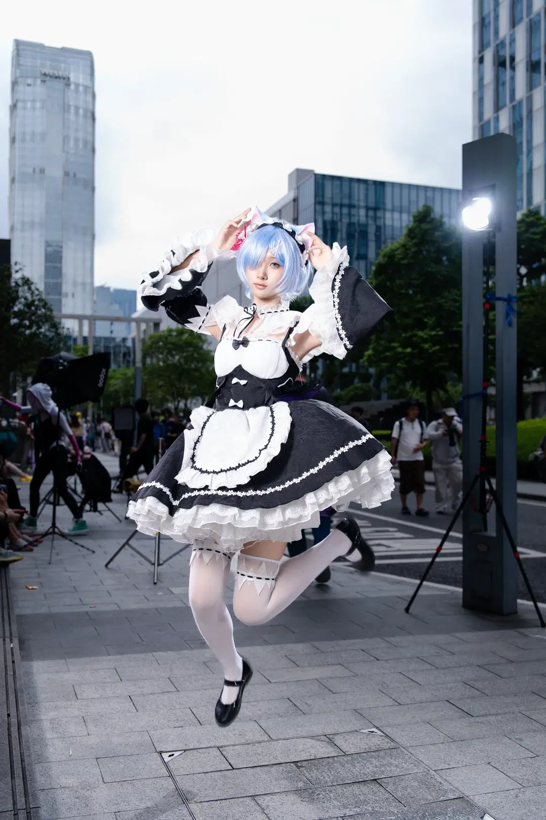 [Rem cosplay] China International Comics Festival on-site record of the cat maid styling by NightDiva - Image 3
