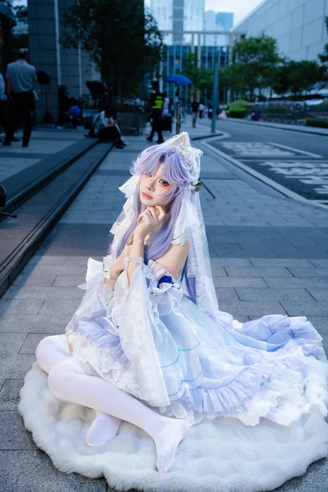 大乔花嫁cos 王者荣耀漫展现场 - NightDiva - 第3张