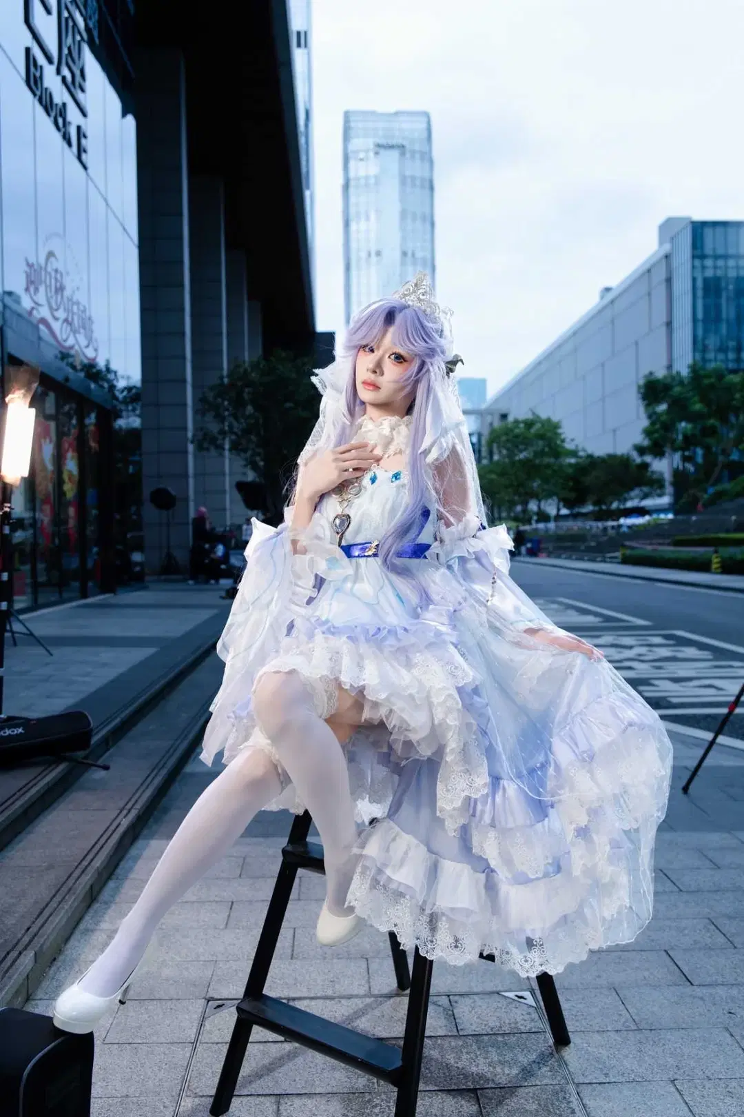 大乔花嫁cos 王者荣耀漫展现场 - NightDiva - 第4张