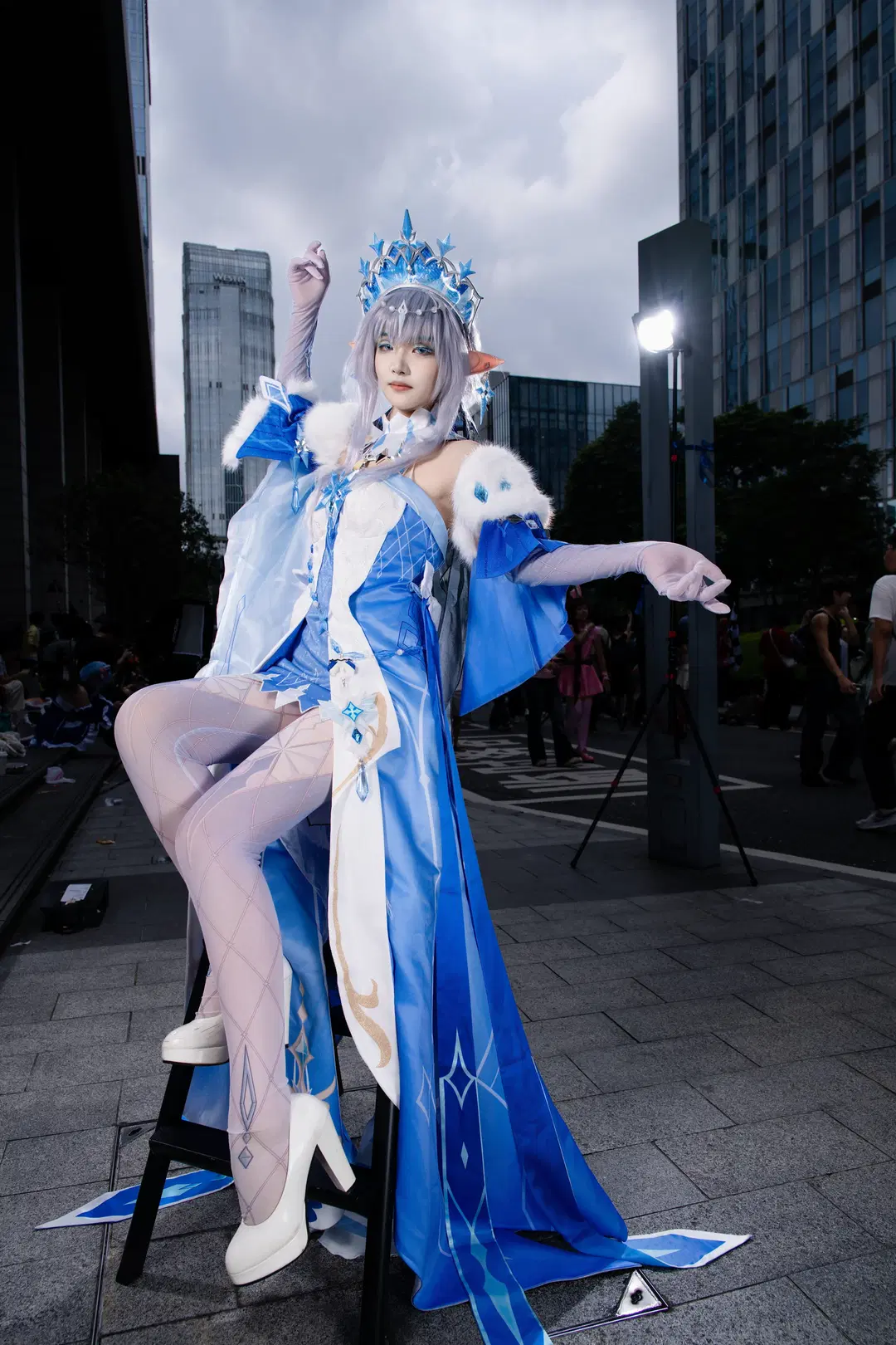 【冰雪女王cos】原神冰雪主題的CICF漫展記錄 - NightDiva - 第3張