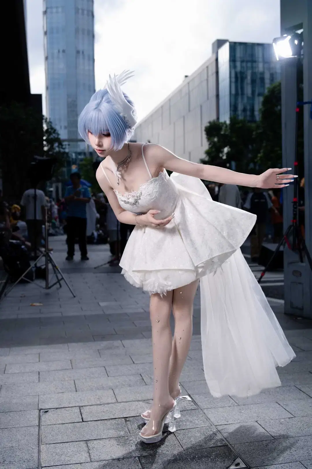 【绫波丽cos】新世纪福音战士的白色婚纱造型存档 - NightDiva - 第6张