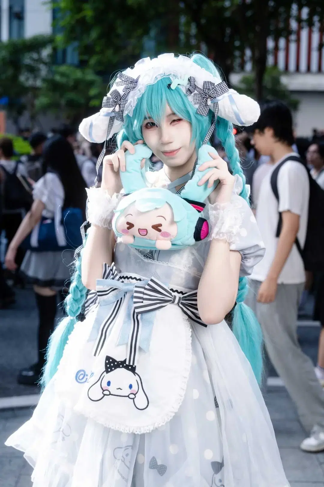 【初音未来cos】初音大耳狗联动，挑战有生之年系列 - NightDiva - 第7张