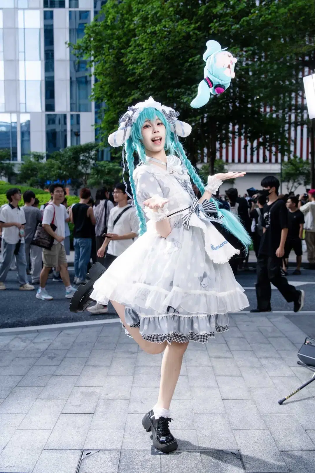 【初音未来cos】初音大耳狗联动，挑战有生之年系列 - NightDiva - 第8张
