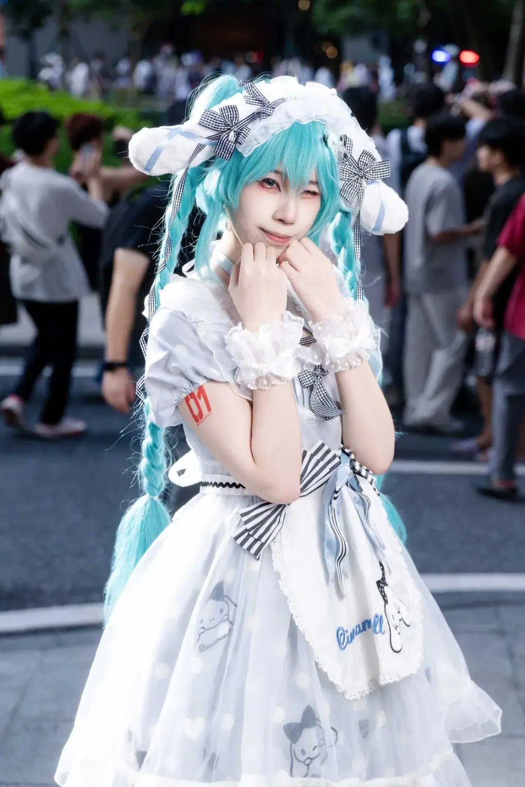 【初音未来cos】初音大耳狗联动，挑战有生之年系列 - NightDiva - 第9张