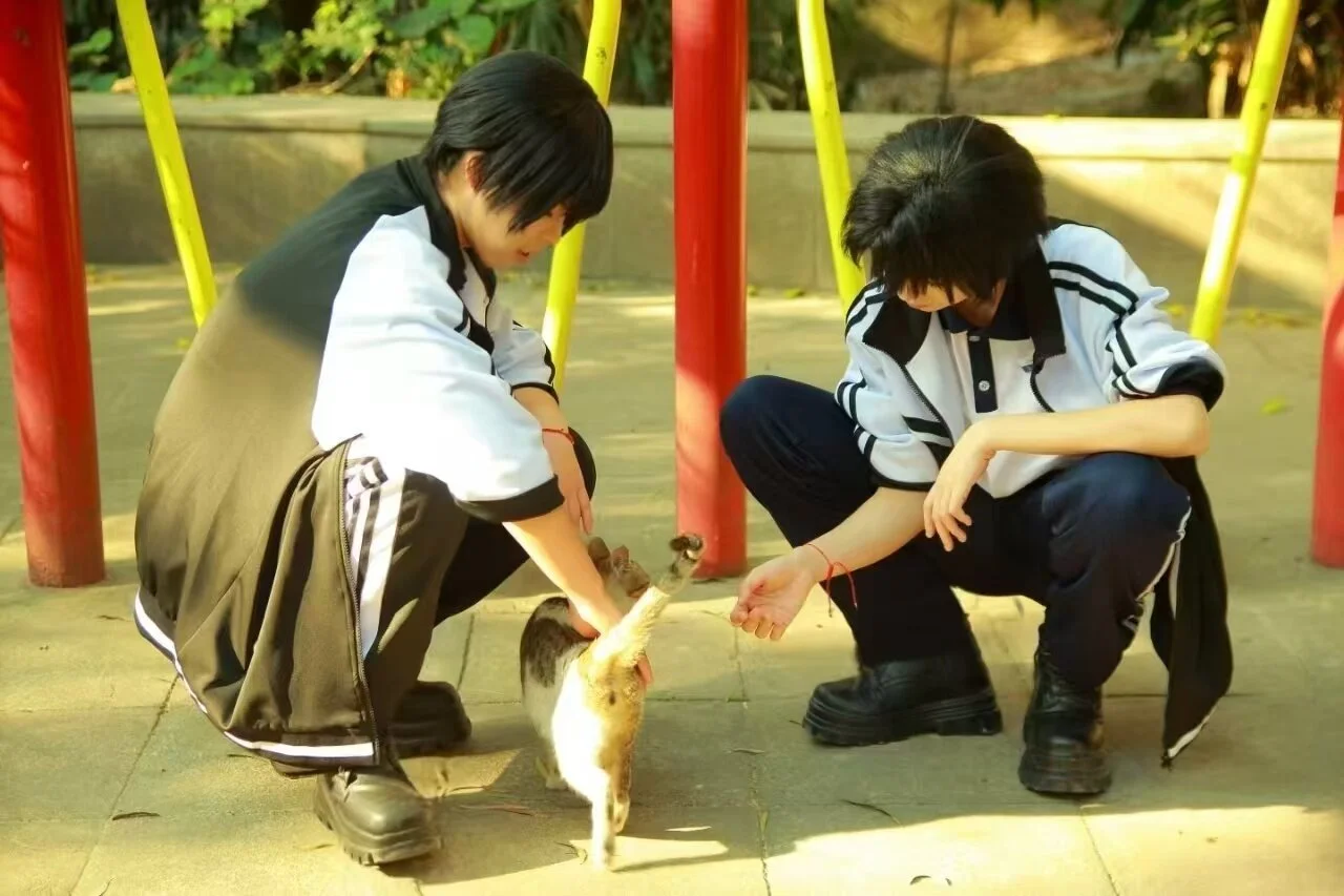 [Xie Yu cosplay] Fake Slackers Chao Yu campus birthday fragments by 夜然想摸鱼 - Image 3