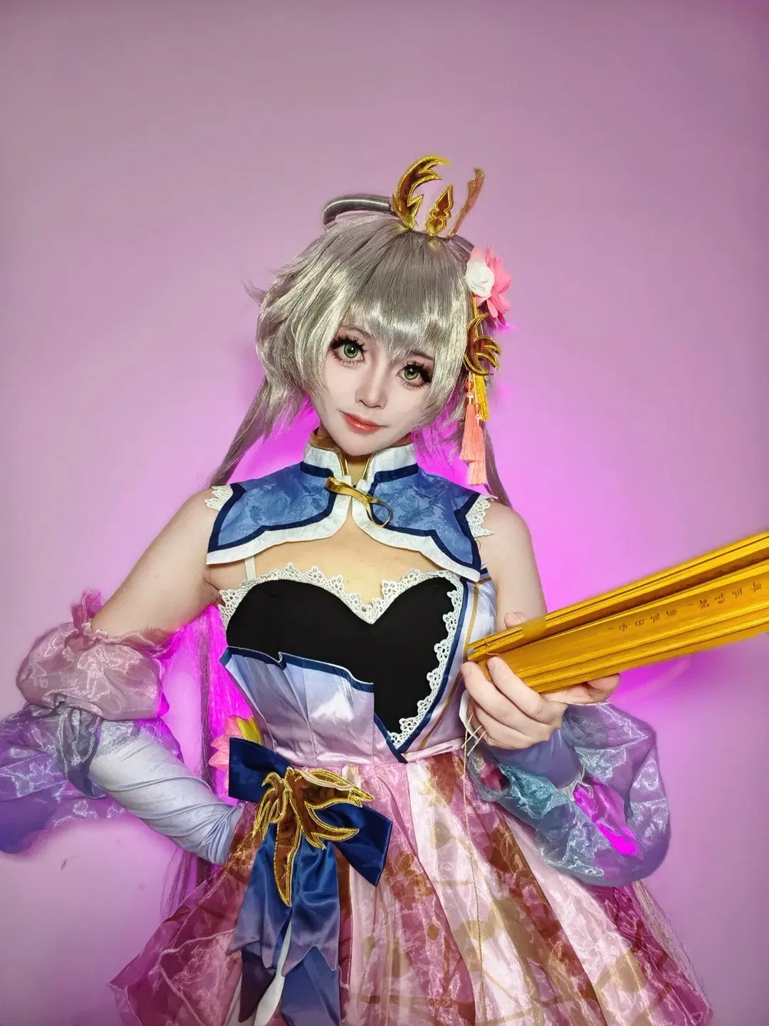 [Luo Tianyi cosplay] Chasing Fireflies with a Light Fan: Detail Record of a Traditional Chinese Style Look by 无敌暴龙战士 - Image 3