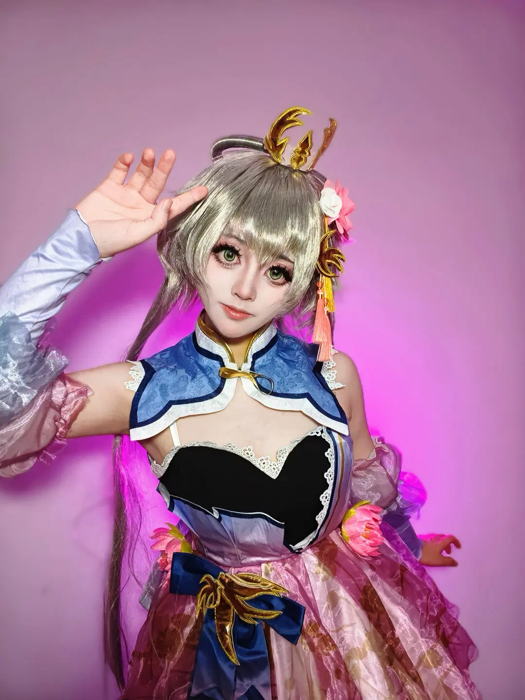 [Luo Tianyi cosplay] Chasing Fireflies with a Light Fan: Detail Record of a Traditional Chinese Style Look by 无敌暴龙战士 - Image 5