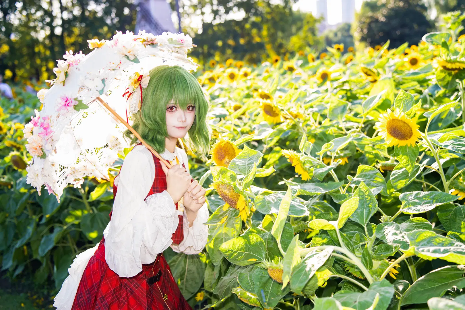 【风见幽香cos】东方project 四季的鲜花之主 - 硝苯氮 - 第2张