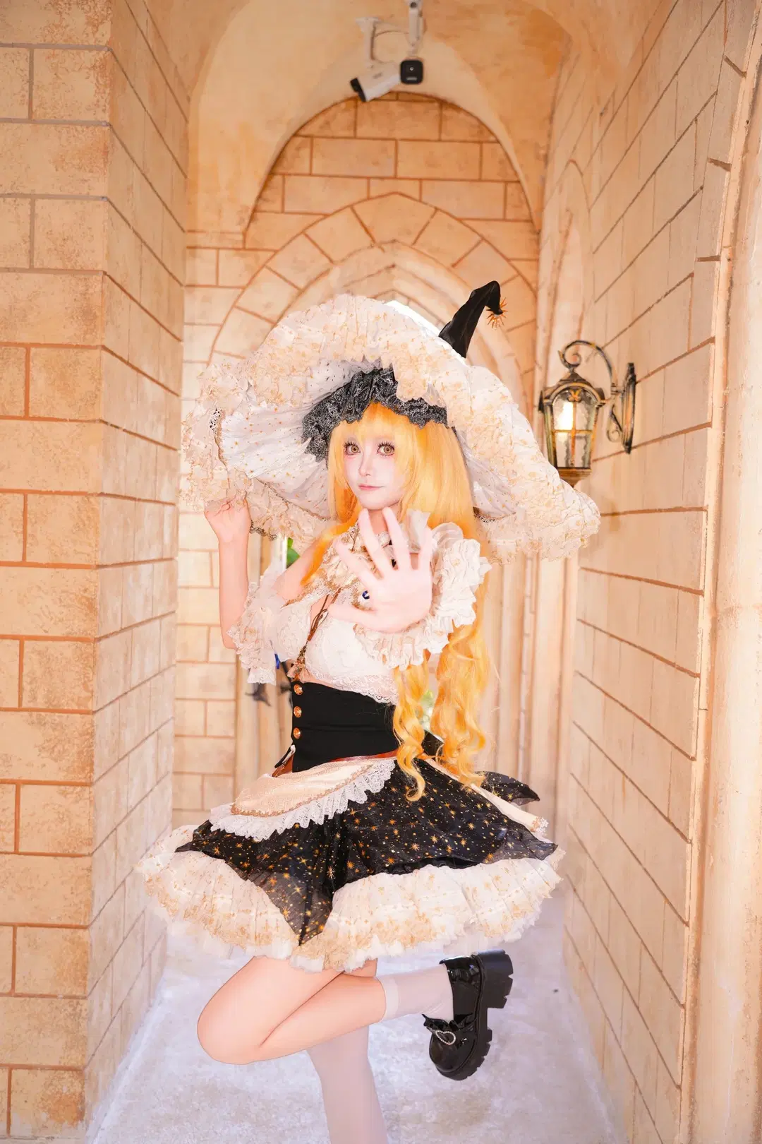 【霧雨魔理沙 コスプレ】東方Projectの普通の魔法使いが本を借りに来ました - 硝苯氮 - 2枚目
