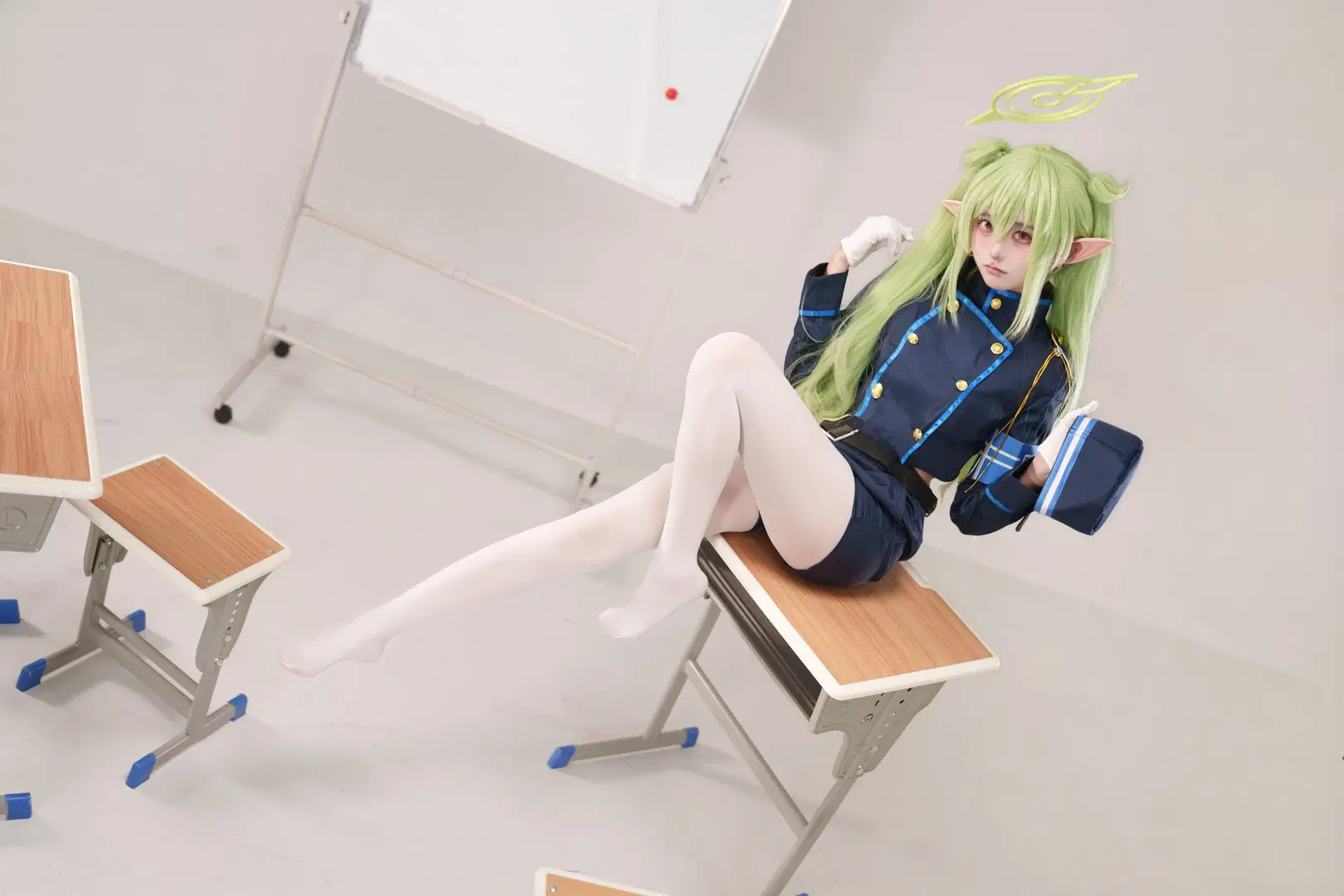 【橘望cos】蔚藍檔案的教室日常