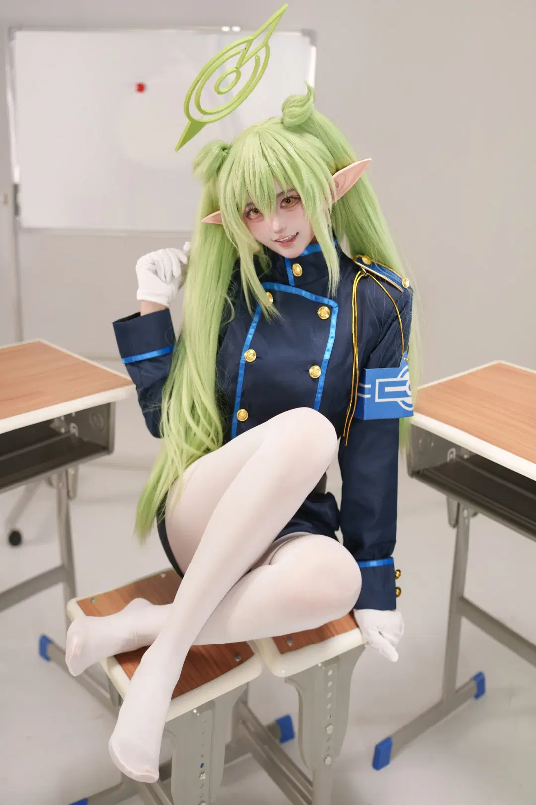 【橘望cos】蔚藍檔案的制服課堂