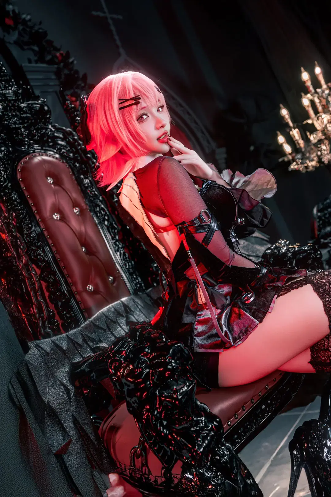 【レミエール コスプレ】ダークゴシックの調べに咲く薔薇と鎖 - 璃夏w - 4枚目