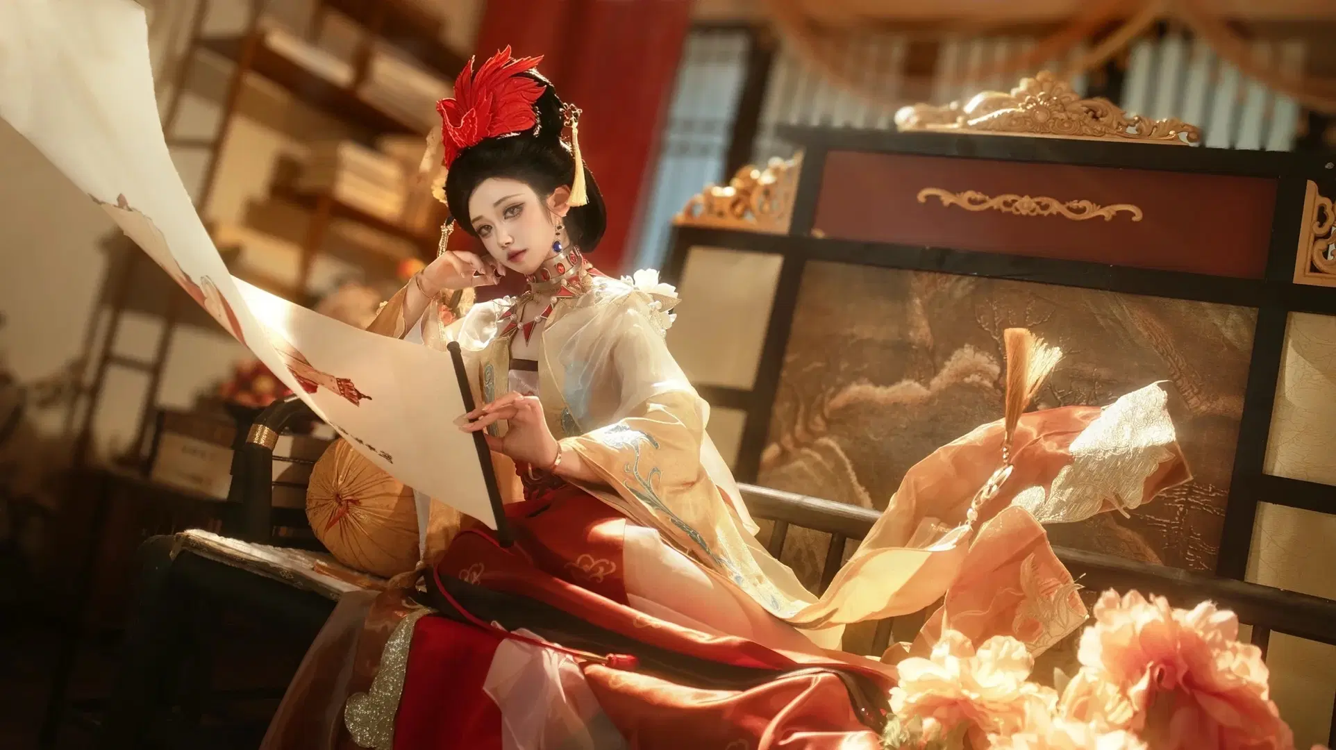 【甄姬cos】王者榮耀女兒國國王的宿命感 - QqQ - 第2張