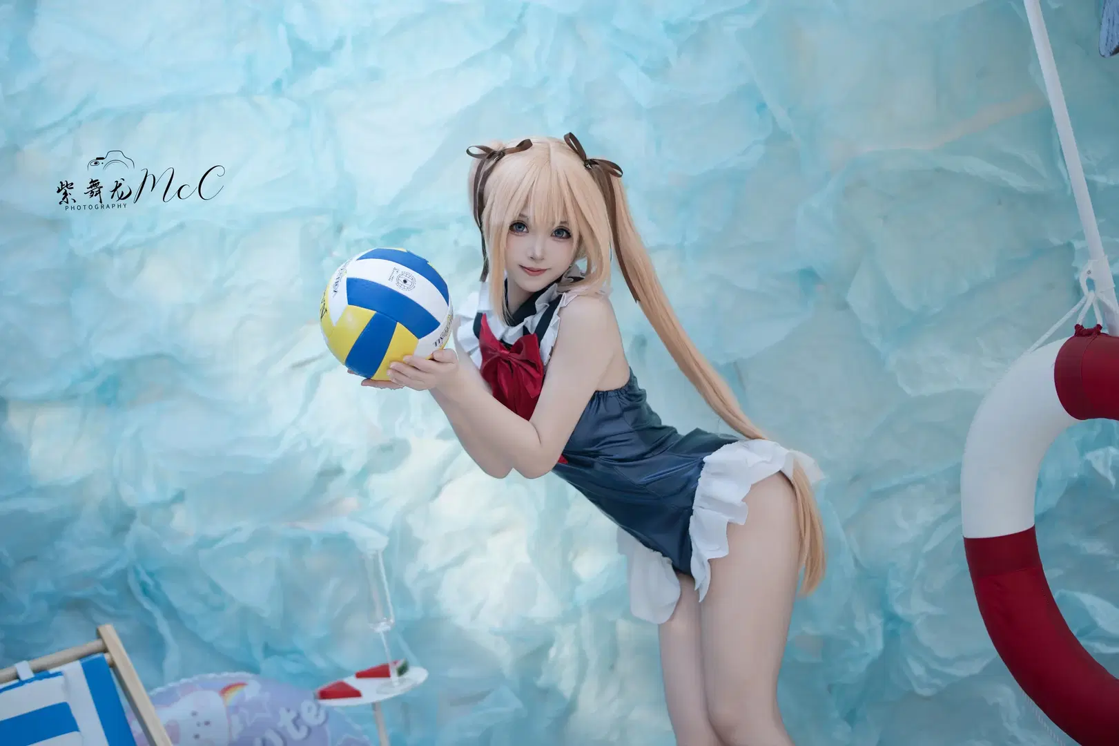 [Marie Rose cosplay] Dead or Alive Xtreme Beach Volleyball Swimsuit Styling Sharing by 紫舞龙McC - Image 4