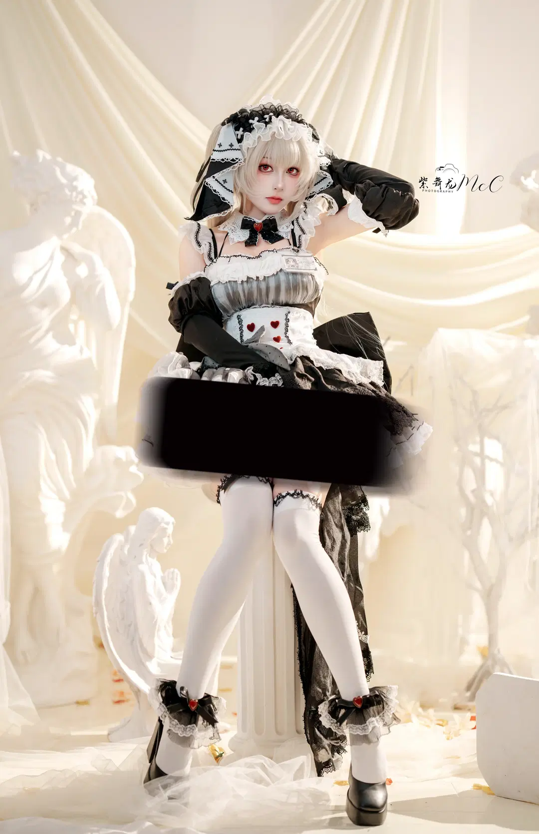 【フォーミダブル コスプレ】『アズールレーン』メイド服 本編写真シェア - 紫舞龙McC - 4枚目