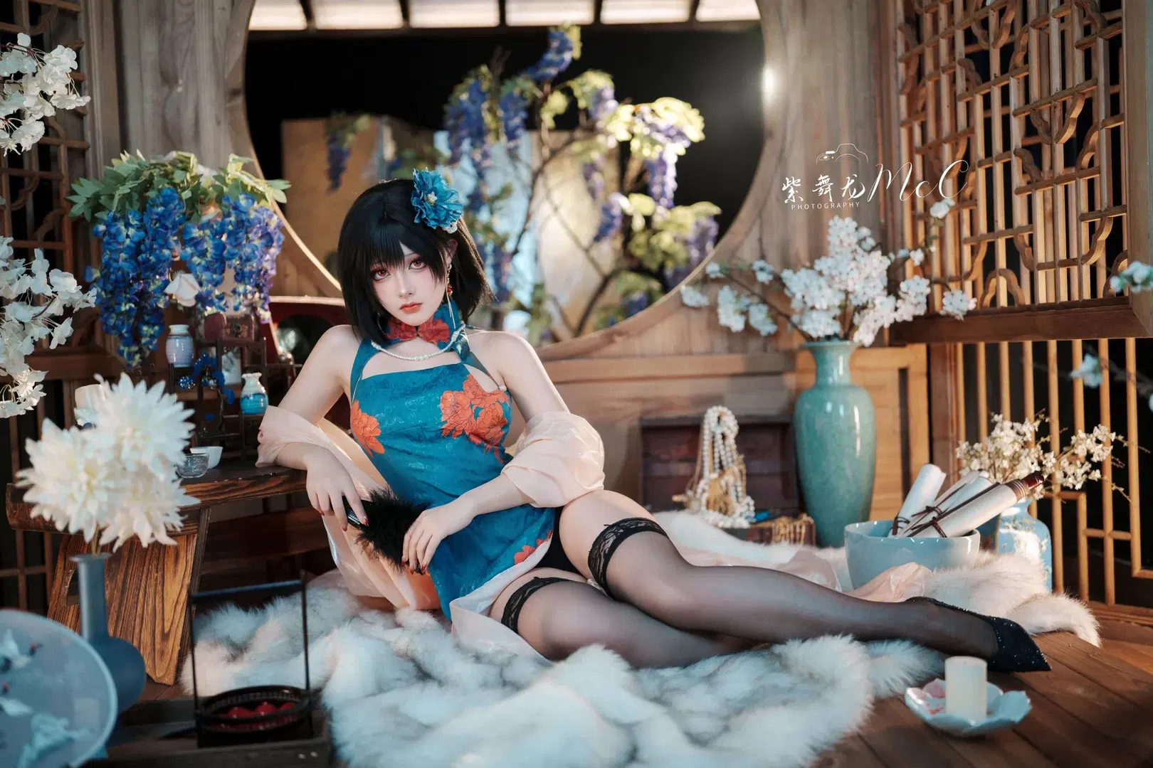 【建武cos】碧蓝航线旗袍造型的复古棚拍记录 - 紫舞龙McC - 第3张