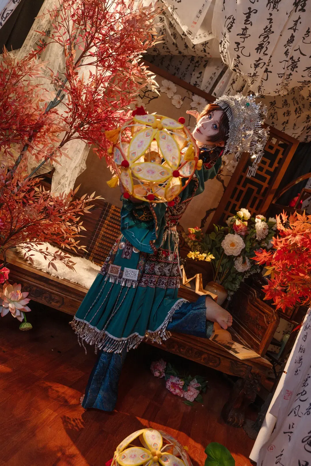 [Cheerleader Lily cosplay] Identity V: A Traditional Ethnic Attire by 妈耶 - Image 4