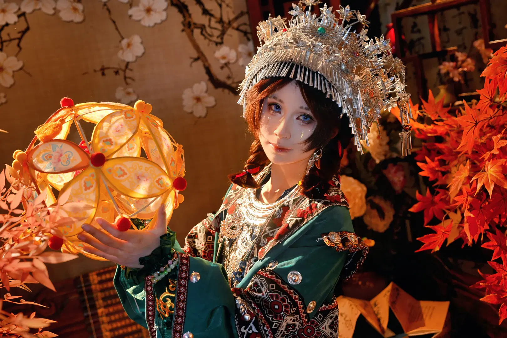 [Cheerleader Lily cosplay] Identity V: A Traditional Ethnic Attire by 妈耶 - Image 6
