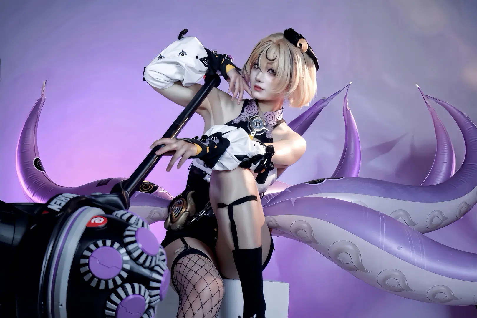 ゼンレスゾーンゼロ, イドリー・マーフィー コスプレ, 二次元コスプレ, ゼンレスゾーンゼロ コスプレ, ストッキング コスプレ
