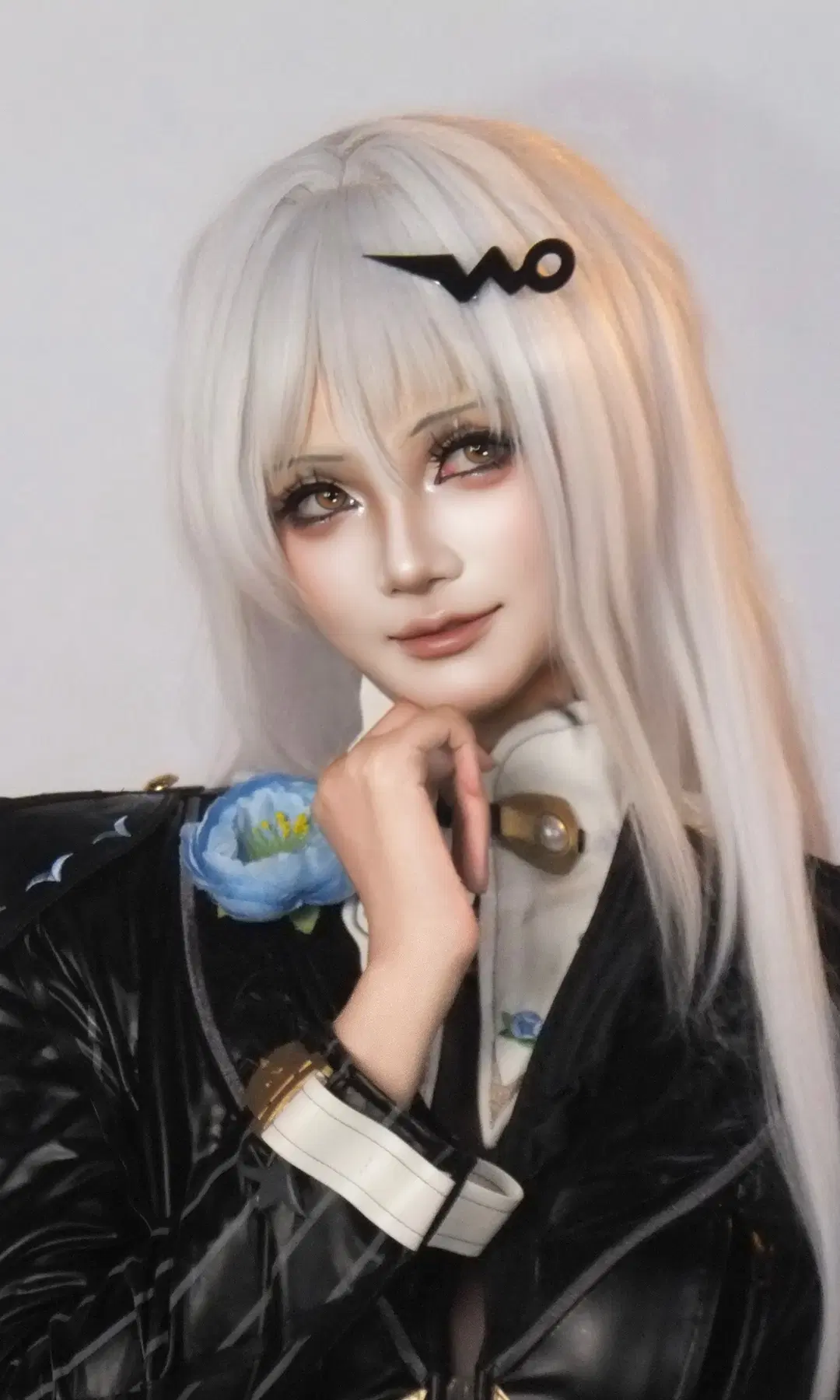 【儀玄 コスプレ】ゼンレスゾーンゼロのダークなレザージャケットと黄色の紙のお札の衝突 - 延迟完熟大芒果_ - 3枚目
