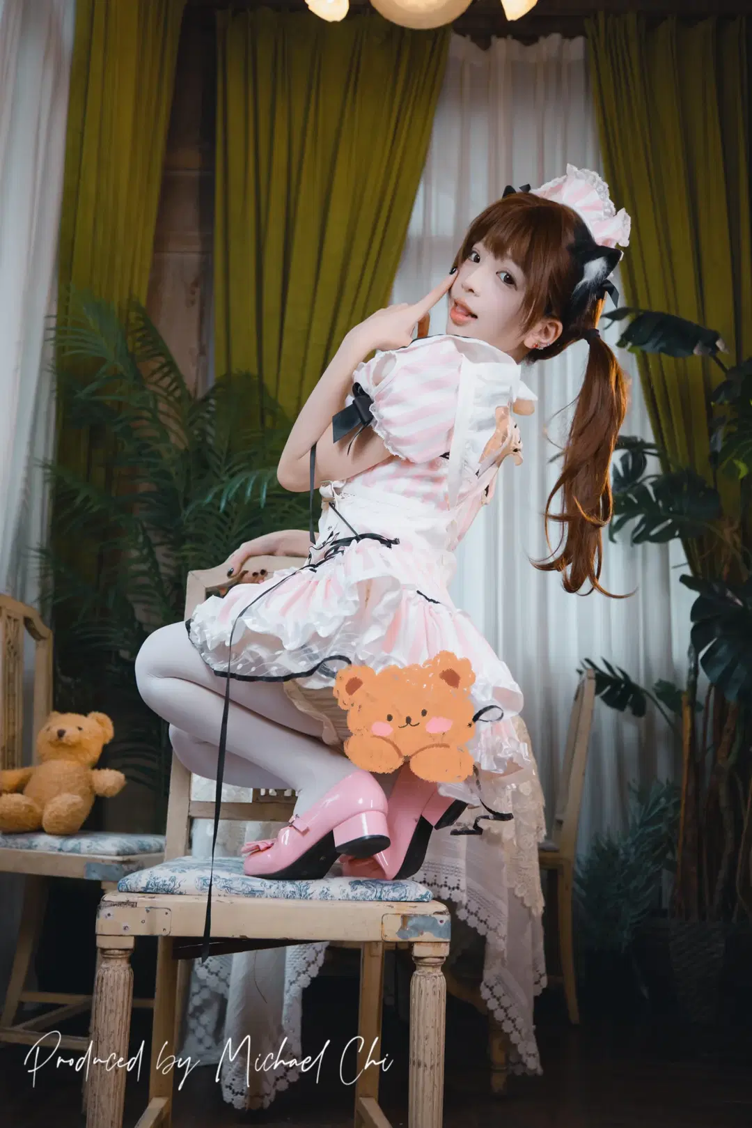 猫耳女仆装扮的甜美写真 - 翻版小霸王 - 第4张