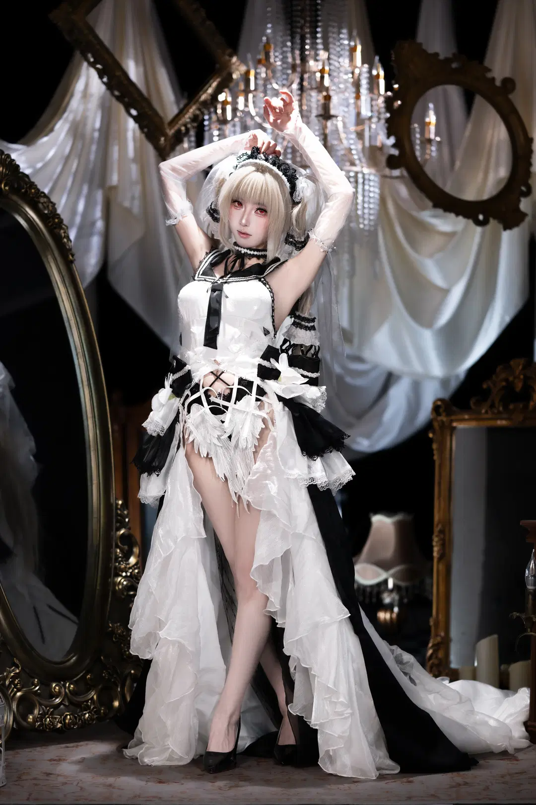 アズールレーン, コスプレ写真, フォーミダブル コスプレ, ゴシックドレス, フォーミダブル - ドレッシングルームの令嬢
