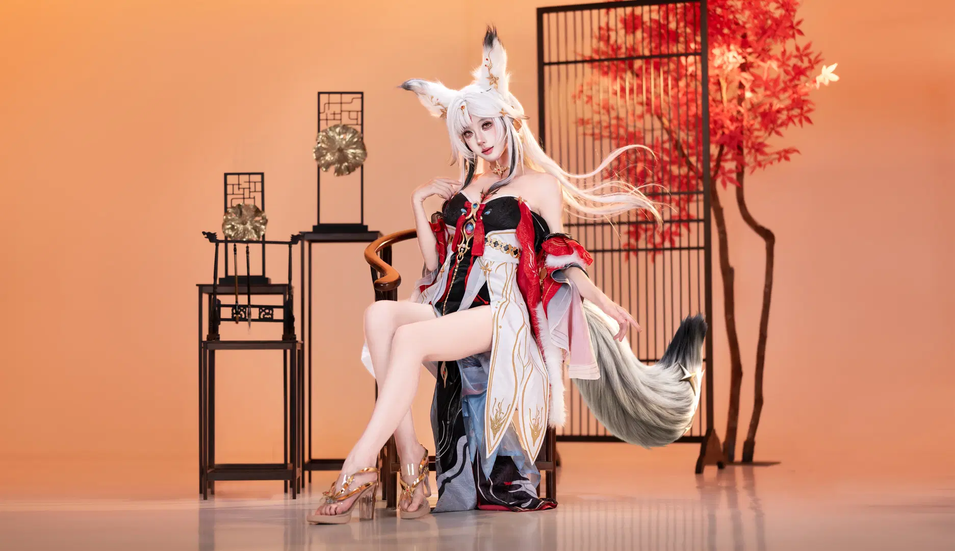 【心月狐cos】鸣潮心月狐棚拍正片分享 - 禾苍苍 - 第2张