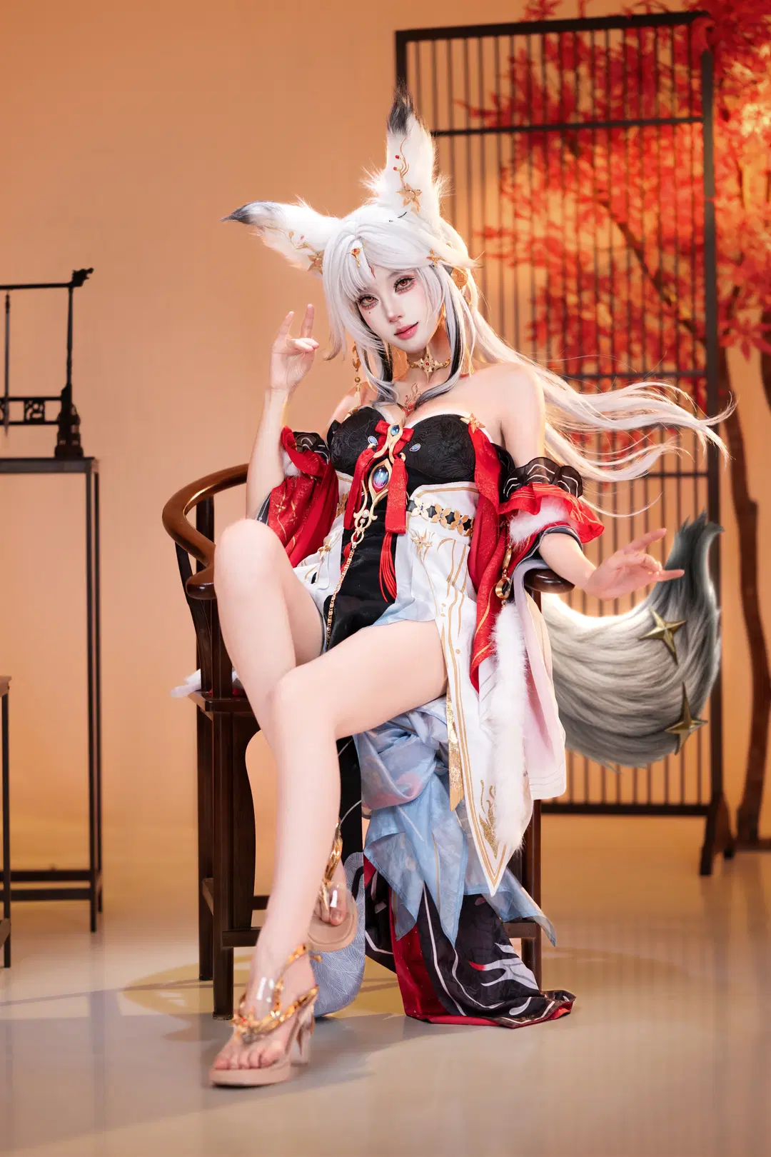 【心月狐cos】鸣潮心月狐棚拍正片分享 - 禾苍苍 - 第3张
