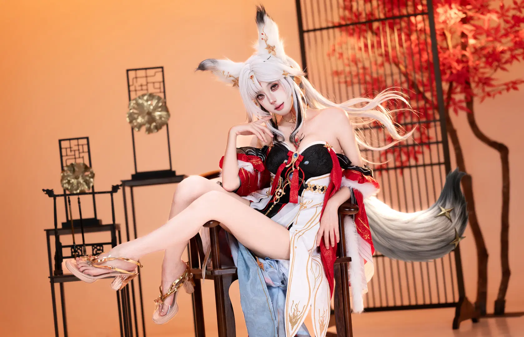 【心月狐cos】鸣潮心月狐棚拍正片分享 - 禾苍苍 - 第5张