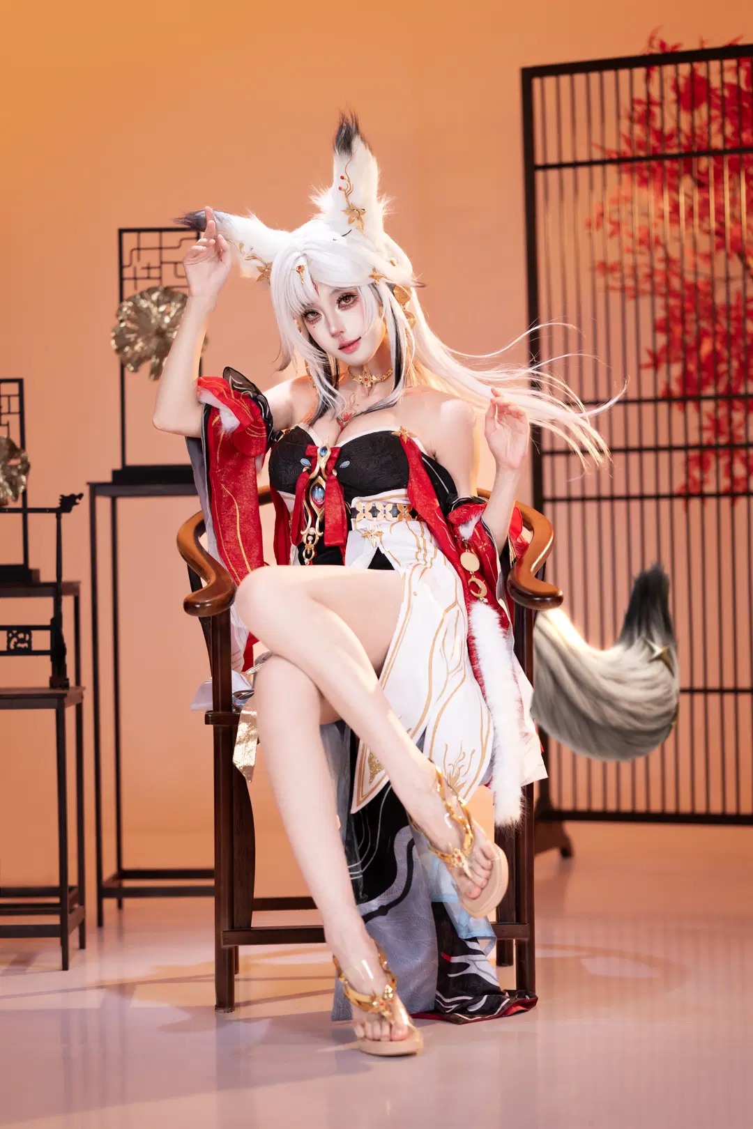 【心月狐cos】鸣潮心月狐棚拍正片分享 - 禾苍苍 - 第6张
