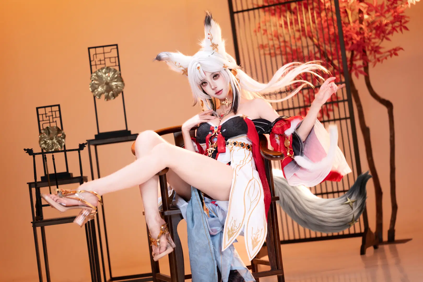 【心月狐cos】鸣潮心月狐棚拍正片分享 - 禾苍苍 - 第8张